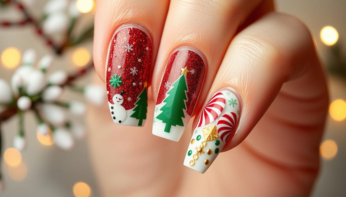 christmas nails ideas