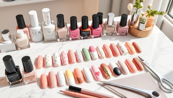 trendy simple nail designs